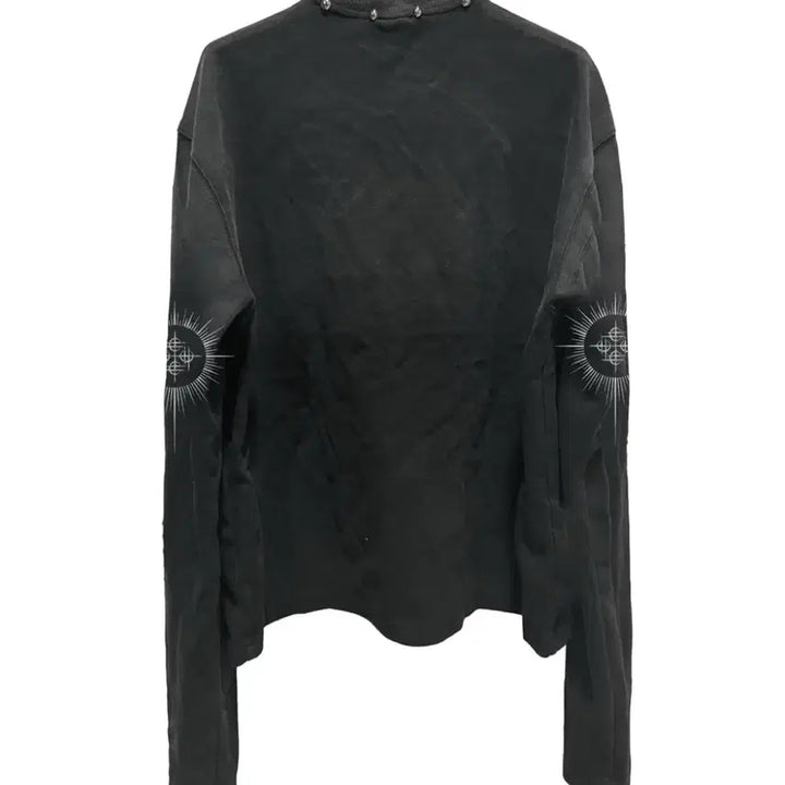 [BUNJANG] B:ACCESS DETW Dark Basic Rivet Long Sleeve Shirt (M) / 비엑세스 DETW 다크 베이직 리벳 롱슬리브 M