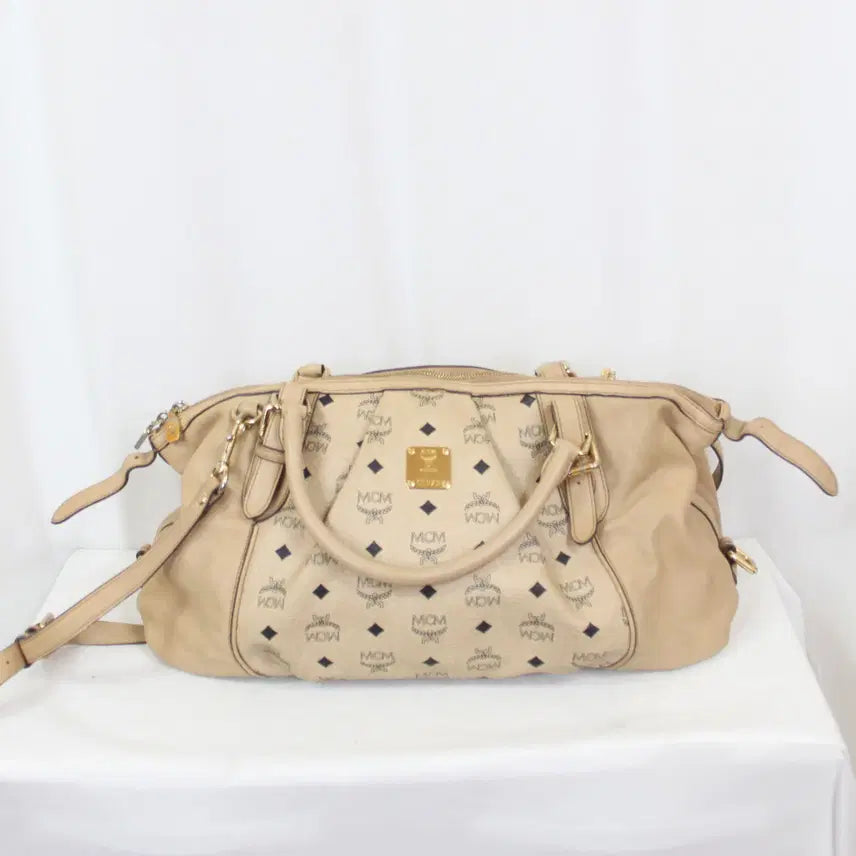 [BUNJANG] MCM Heritage Tote Bag / [정품] MCM 여성 헤리티지 가죽 혼방 토트백 (성주택 포함) 상상샵