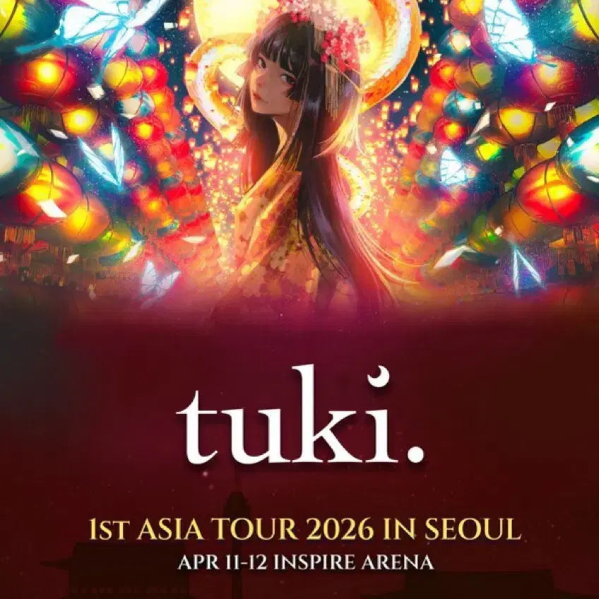 [SOLD OUT] tuki. 츠키 내한 포스터