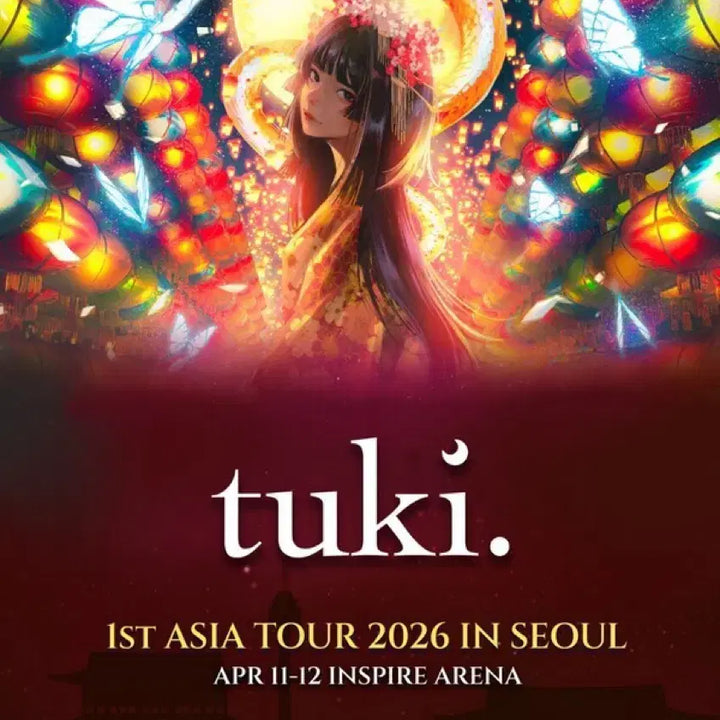 [SOLD OUT] tuki. 츠키 내한 포스터