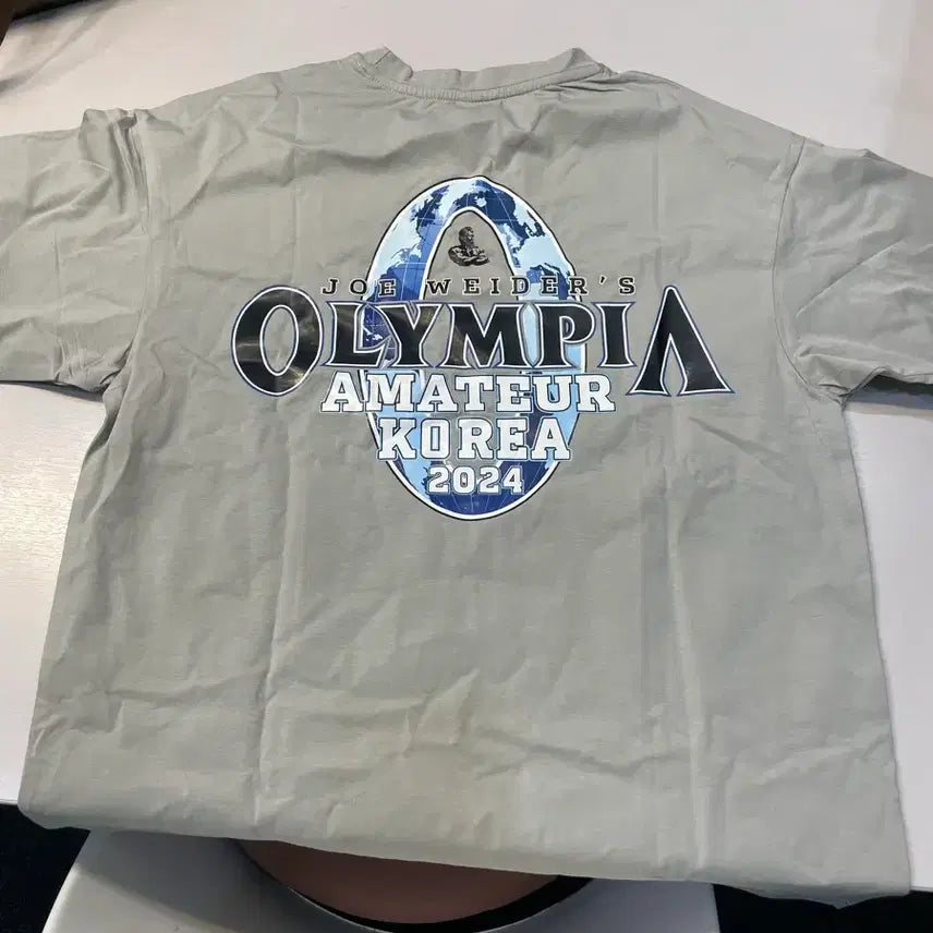 [BUNJANG] Olympia Amateur Korea 2024 T-shirt (M) / 올림피아 아마추어 코리아 2024 티셔츠 M사이즈 판매합니다