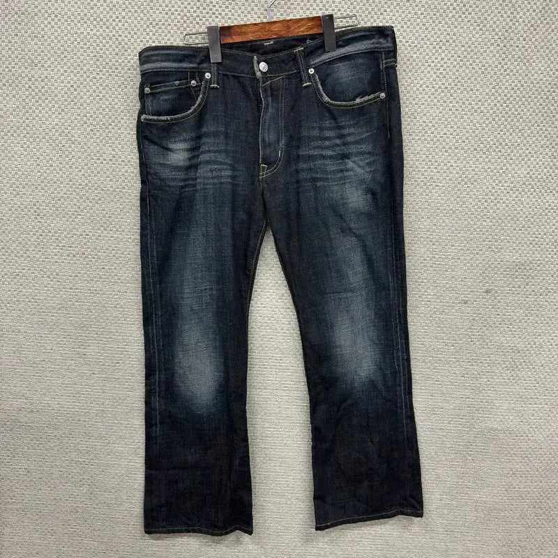 [BUNJANG] Edwin Old School Denim Jeans 34 Inch / 에드윈 올드스쿨 데님 청바지 34인치 A09517