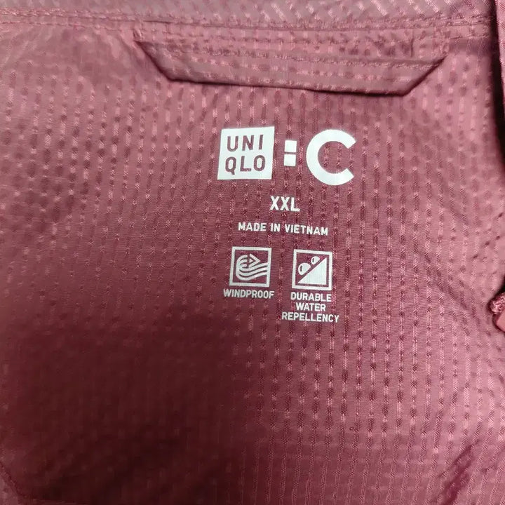 [BUNJANG] Uniqlo Lightweight Parka XXL / [새상품] 유니클로 라이트웨이트파카 와인색  XXL