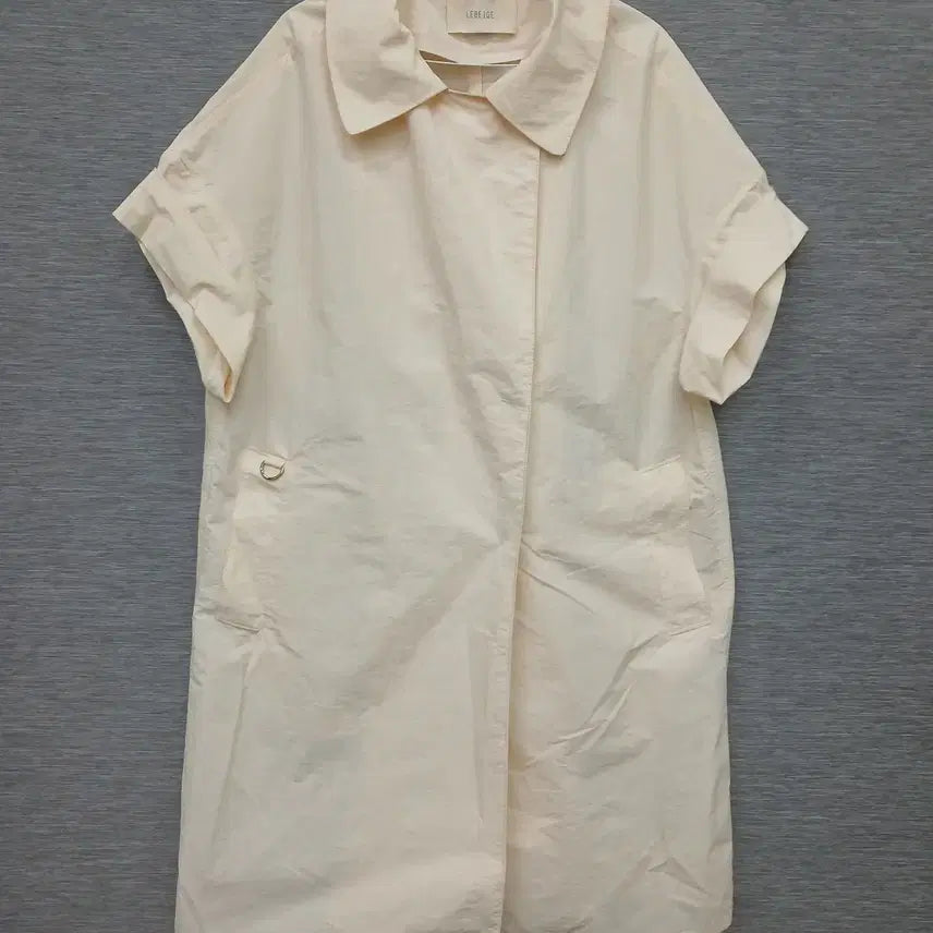 [BUNJANG] Lebeige Short Sleeve Coat (F) / 4649 르베이지 반팔 코트  F