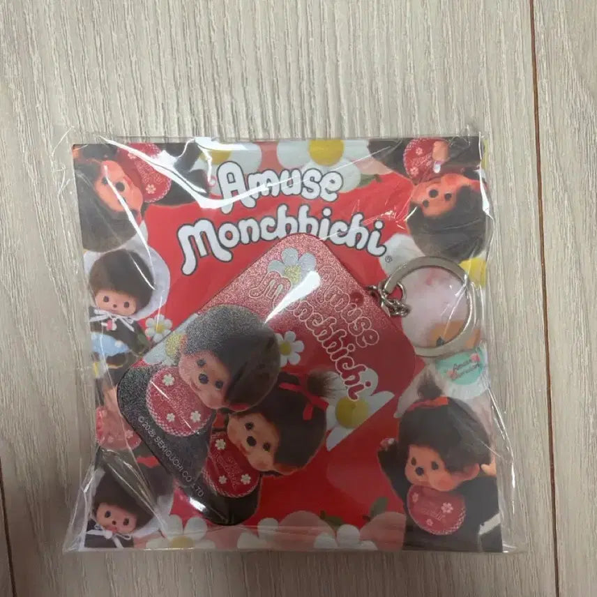 [BUNJANG] Amuse Monchhichi Tin Case / 어뮤즈 몬치치 틴케이스