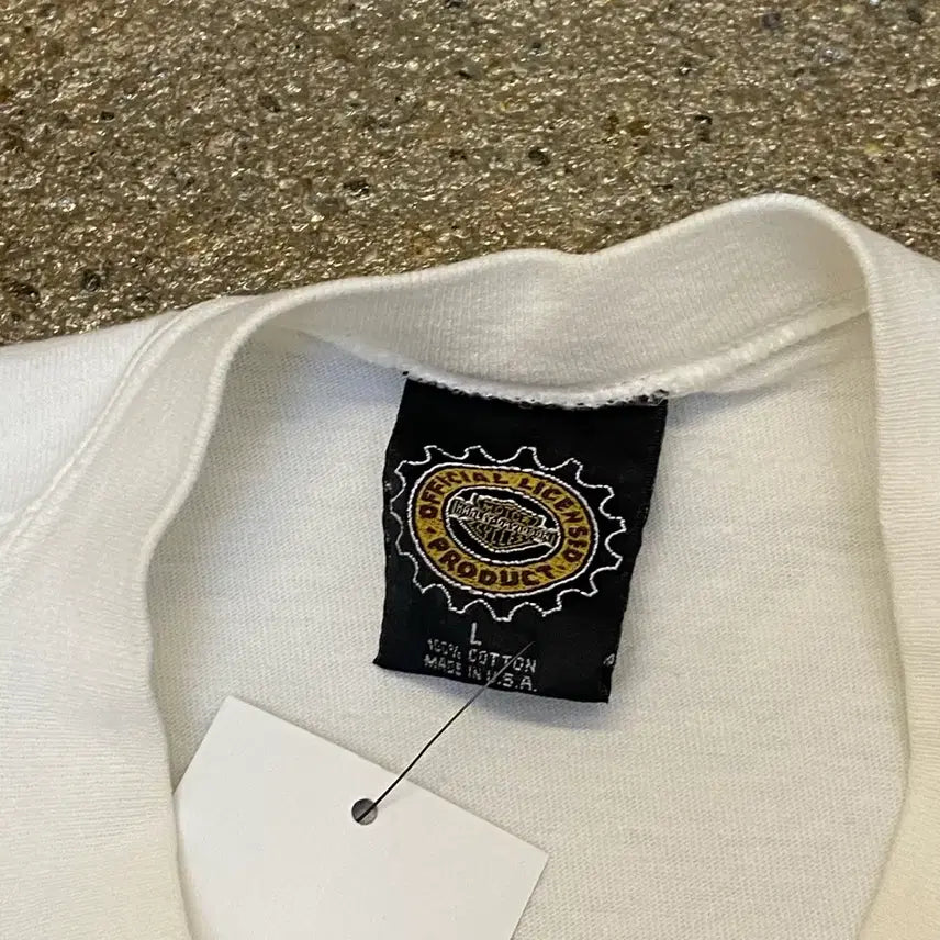 [BUNJANG] Harley Davidson Vintage Big Logo T-shirt / 90s Made in USA 빈티지 할리데이비슨 레어 빅로고 반팔티