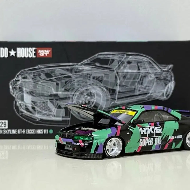 [SOLD OUT] 미니지티 카이도하우스 닛산 gtr33 hks 판매합니다