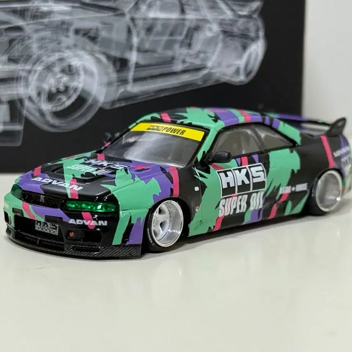 [SOLD OUT] 미니지티 카이도하우스 닛산 gtr33 hks 판매합니다