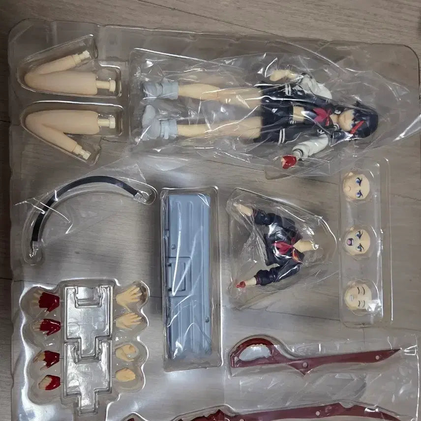 [BUNJANG] Buzzmod Kill la Kill Ryuko Matoi Action Figure Full Set / buzzmod 킬라킬 마토이 류코 액션 피규어 풀세트
