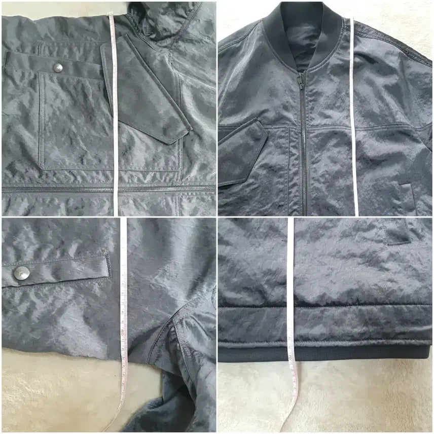 [BUNJANG] Allegri Nylon Gray Jacket / 알레그리 나일론 간절기 자켓 판매해요