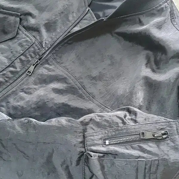[BUNJANG] Allegri Nylon Gray Jacket / 알레그리 나일론 간절기 자켓 판매해요
