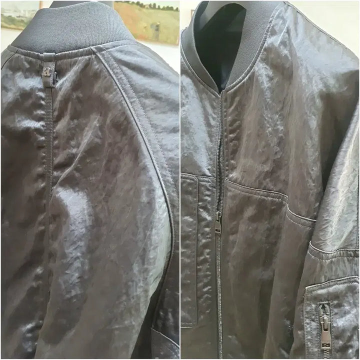[BUNJANG] Allegri Nylon Gray Jacket / 알레그리 나일론 간절기 자켓 판매해요