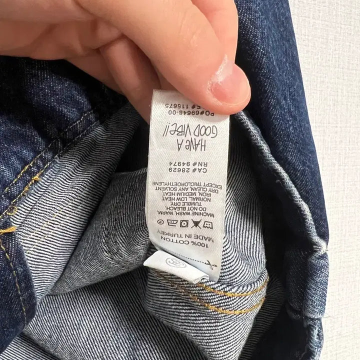 [BUNJANG] Stussy SS Link Work Jacket / 스투시 SS 링크 집 워크 자켓 원 워시 L