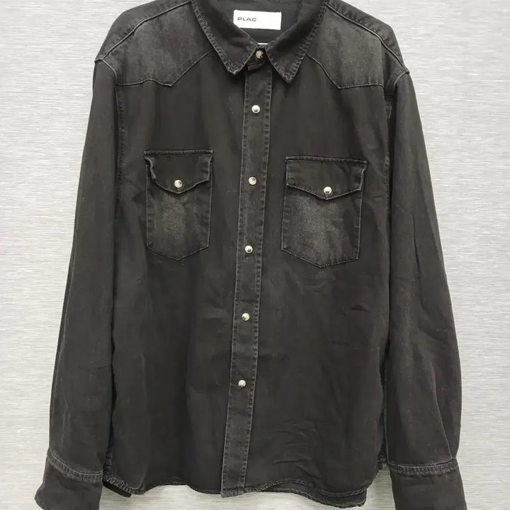 [BUNJANG] PLAC X MERGO Denim Shirt XL / 4660 플랙 X 머고 콜라보 데님셔츠 XL
