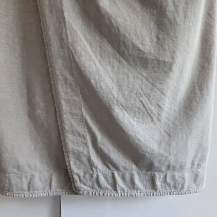 [SOLD OUT] 모노크롬 연카키색 밴딩 롱스커트(무배)