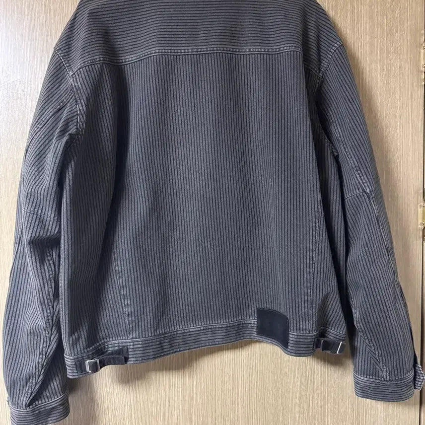 [SOLD OUT] 4)폴리테루 스트라이프 트러커 다이드 그레이
