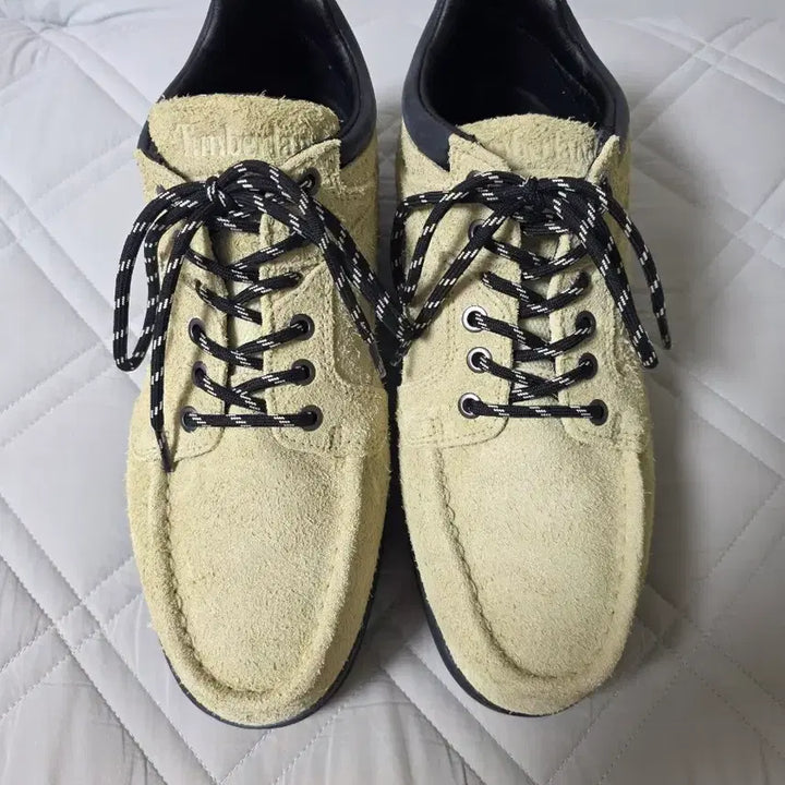 [BUNJANG] Timberland Moccasin Toe Light Green Suede Boots / (275) 팀버랜드 목토 라이트 그린 스웨이드