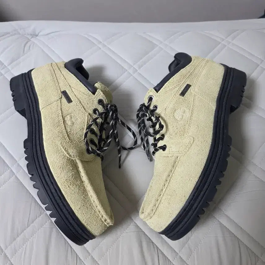 [BUNJANG] Timberland Moccasin Toe Light Green Suede Boots / (275) 팀버랜드 목토 라이트 그린 스웨이드