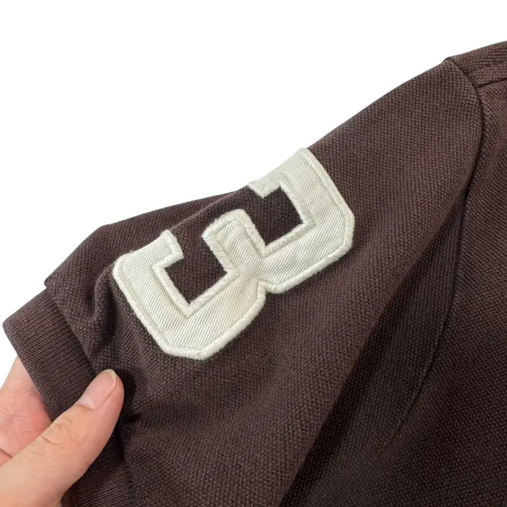 [SOLD OUT] 희소템 폴로 랄프로렌 빅포니 초코브라운 반팔카라티