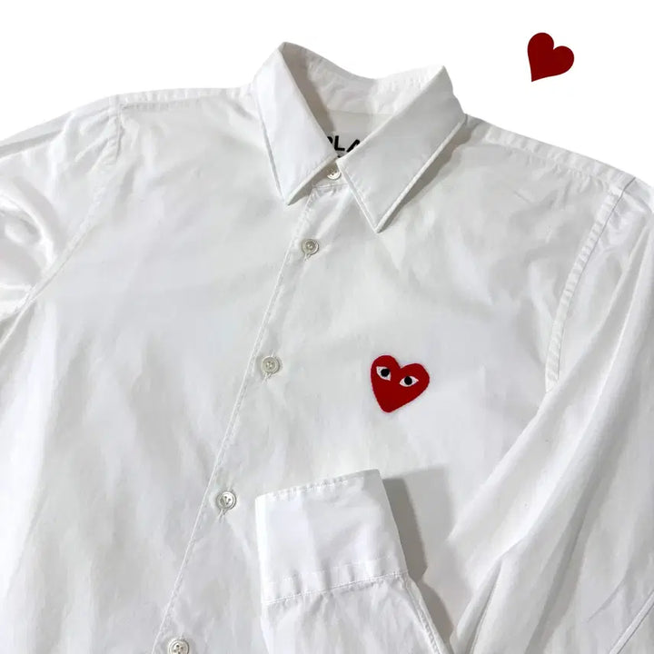 [BUNJANG] Comme des Garcons White Shirt / 정품 꼼데가르송 화이트 셔츠