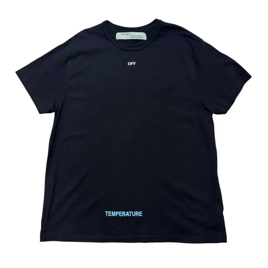 [SOLD OUT] 정품 오프화이트 18ss 템퍼레이처 반팔티셔츠