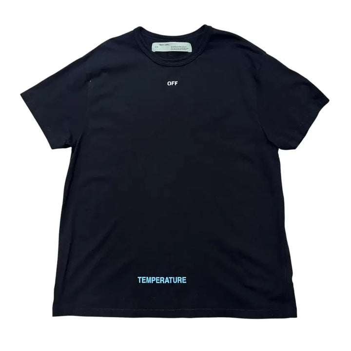 [SOLD OUT] 정품 오프화이트 18ss 템퍼레이처 반팔티셔츠