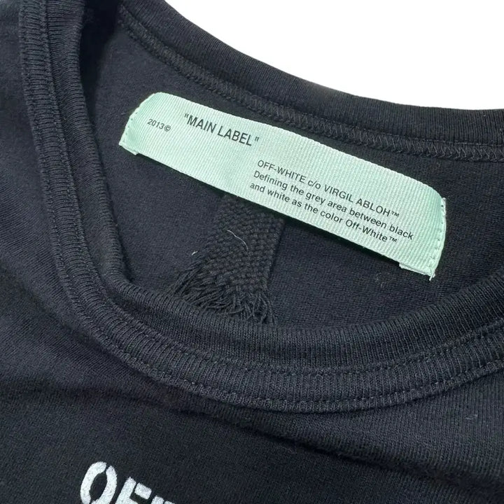 [SOLD OUT] 정품 오프화이트 18ss 템퍼레이처 반팔티셔츠