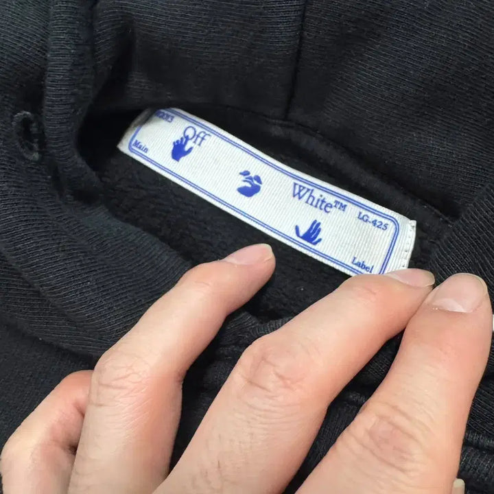 [BUNJANG] Off-White Agreement Arrow Hoodie / 정품 오프화이트 20fw 어그리먼트 애로우 후드티