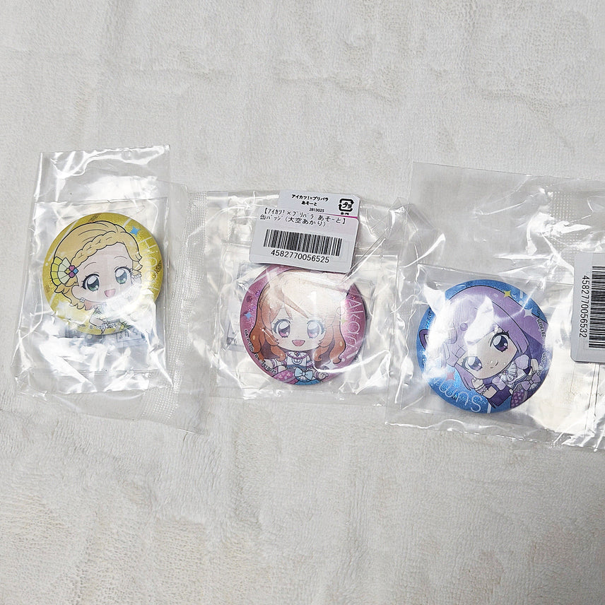[BUNJANG] Aikatsu! Pretty Series Assorted Can Badges Bundle / 아이카츠(아이엠스타) 프리파라 아소토 캔 배지 일괄 (아이카츠)