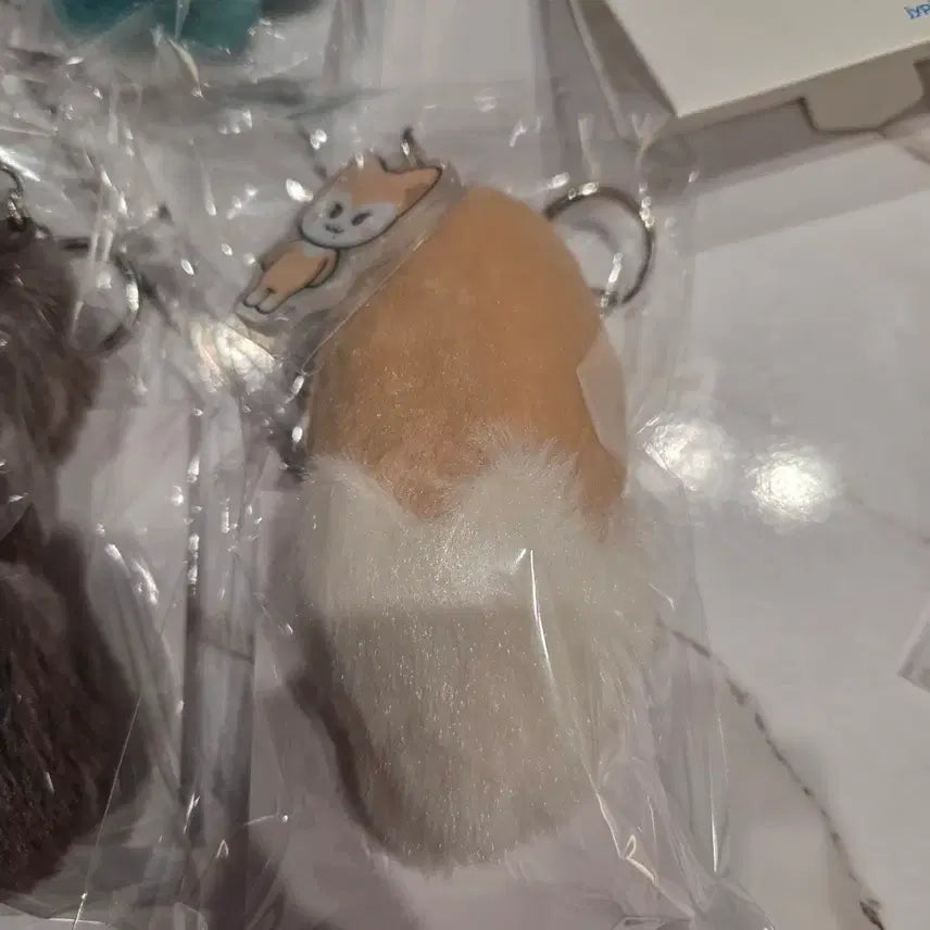 [BUNJANG] ITZY ChaeRyeong Twinzy Tail Keyring / itzy twinzy 채령 꼬리 키링(새상품)