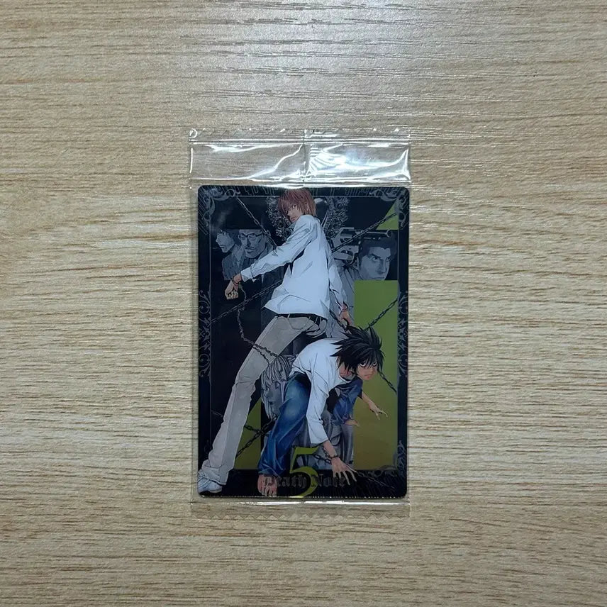 [SOLD OUT] 판매) 데스노트 웨하스 카드 엘 라이토