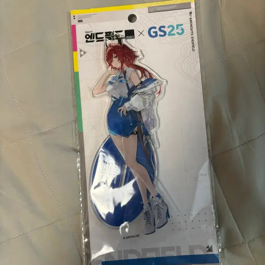[SOLD OUT] 명일방주 엔드필드 GS25 콜라보 레바테인 아크릴 스탠드 미개봉
