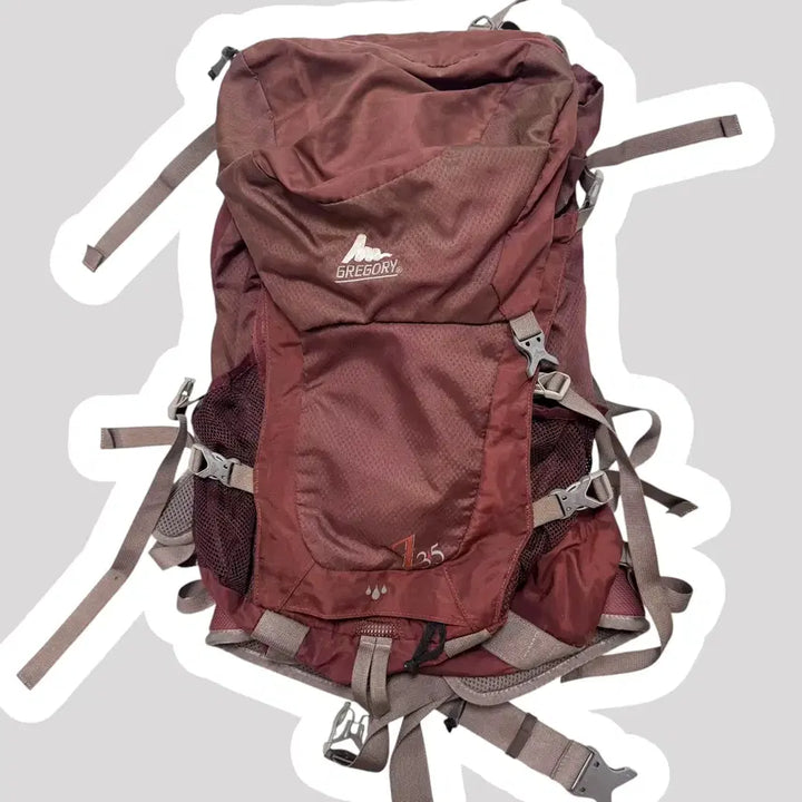 [BUNJANG] Gregory Z35 Jetstream Brown Backpack / 그레고리 구로고 제트스트림 z35 브라운 고프코어 백팩