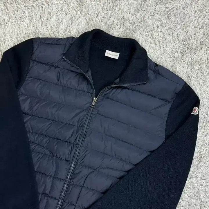 [BUNJANG] Moncler Knit Padded Jacket / [M] 몽클레어 니트 집업