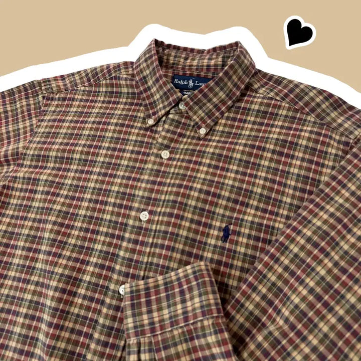 [SOLD OUT] 폴로 랄프로렌 체크 셔츠