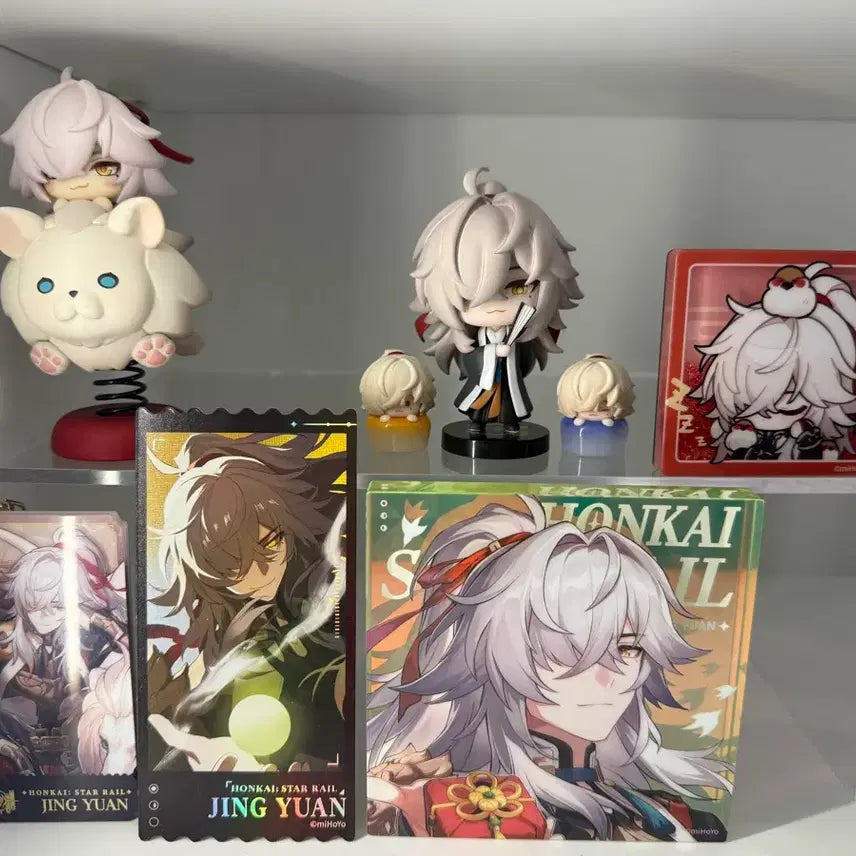 [BUNJANG] Honkai: Star Rail Jing Yuan Figure Bundle Set / 스타레일 경원 피규어 키캡 유사코롯타 일괄 양도합니다(총 8개)