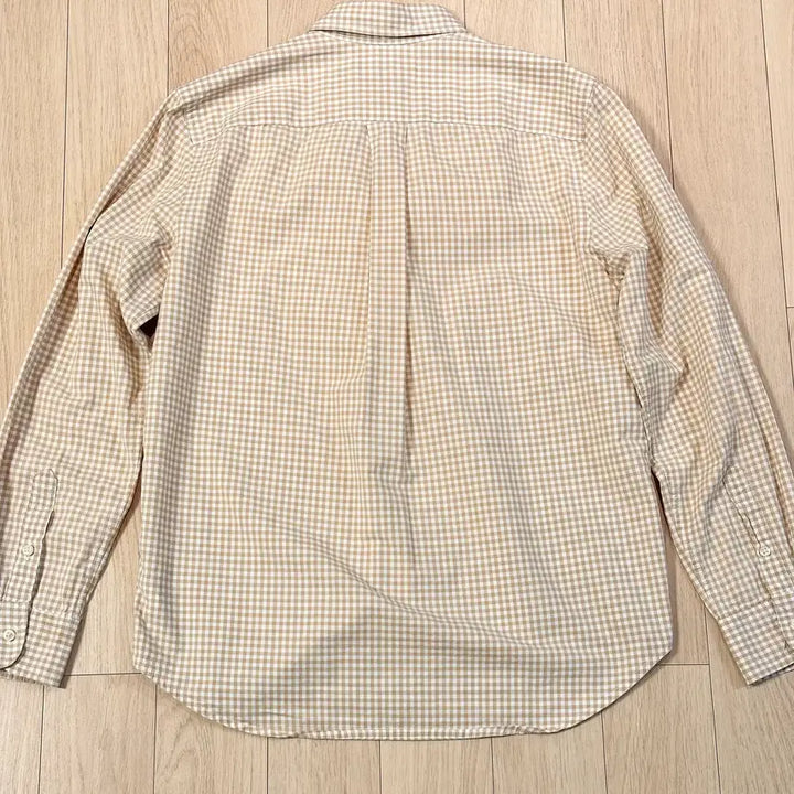 [SOLD OUT] (정품) 폴로 랄프로렌 베이지 깅엄 체크 셔츠