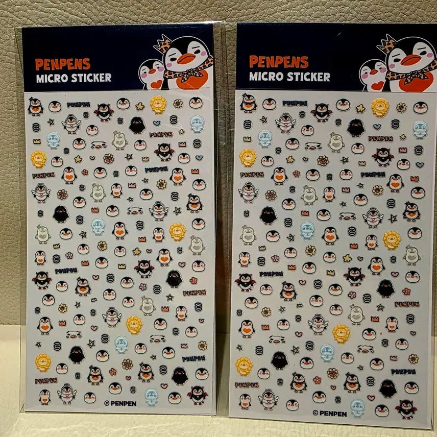 [SOLD OUT] PENPEN 펭펭이 스티커 두장일괄
