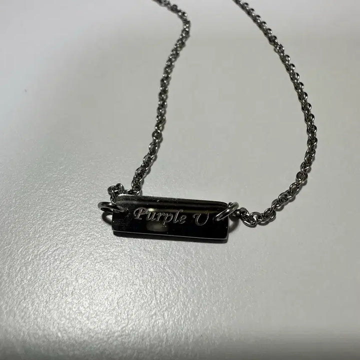 [BUNJANG] BTS Army Purple U Necklace / Purple U 목걸이 방탄 bts 아미 비공굿