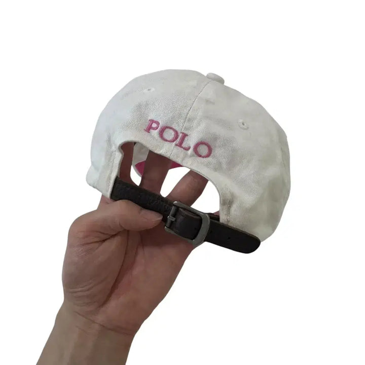 [BUNJANG] Polo Ralph Lauren Big Pony Ball Cap / 폴로 랄프로렌 딸기우유 빅폴로니 볼캡