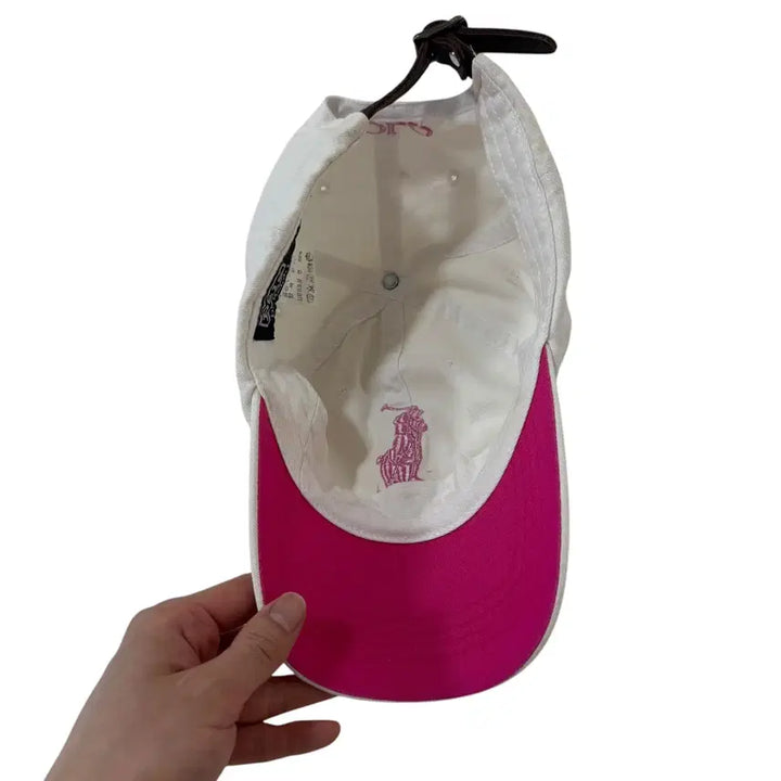 [BUNJANG] Polo Ralph Lauren Big Pony Ball Cap / 폴로 랄프로렌 딸기우유 빅폴로니 볼캡