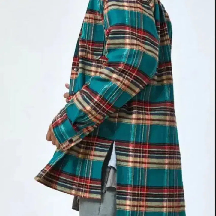 [SOLD OUT] 어텐션로우 / 오버핏 아우터 셔츠 2개 일괄 / free 2xl