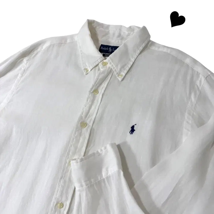 [SOLD OUT] 폴로 랄프로렌 화이트 린넨 셔츠