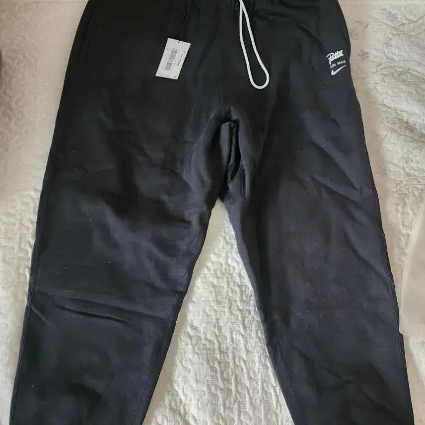 [BUNJANG] Nike x Patta Wave Five Jogging Pants Black (XXL) / 나이키 x 파타 웨이브 파이브 조깅 팬츠 블랙(XXL 사이즈)