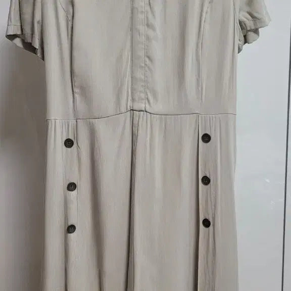[BUNJANG] ISABEY Beige Button Dress / ISABEY 베이지 버튼 원피스 77