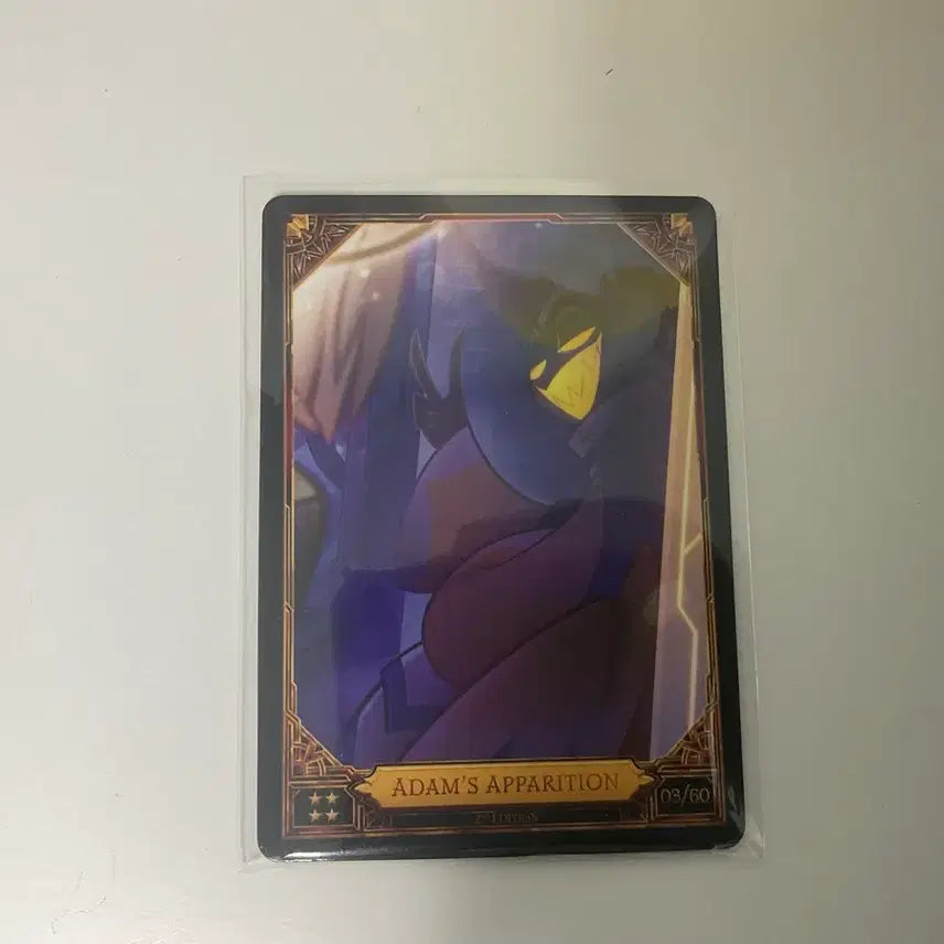 [BUNJANG] Hazbin Hotel Adam Trading Card / 해즈빈 호텔 아담 트레이딩 카드