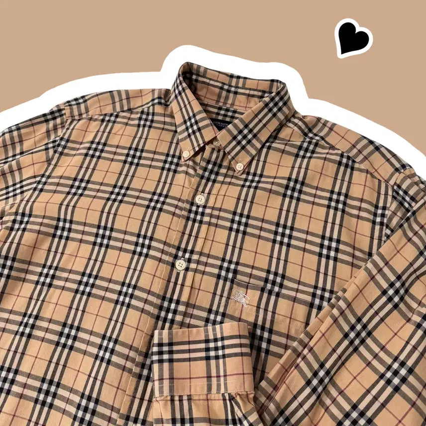 [SOLD OUT] 정품 버버리 노바체크 셔츠