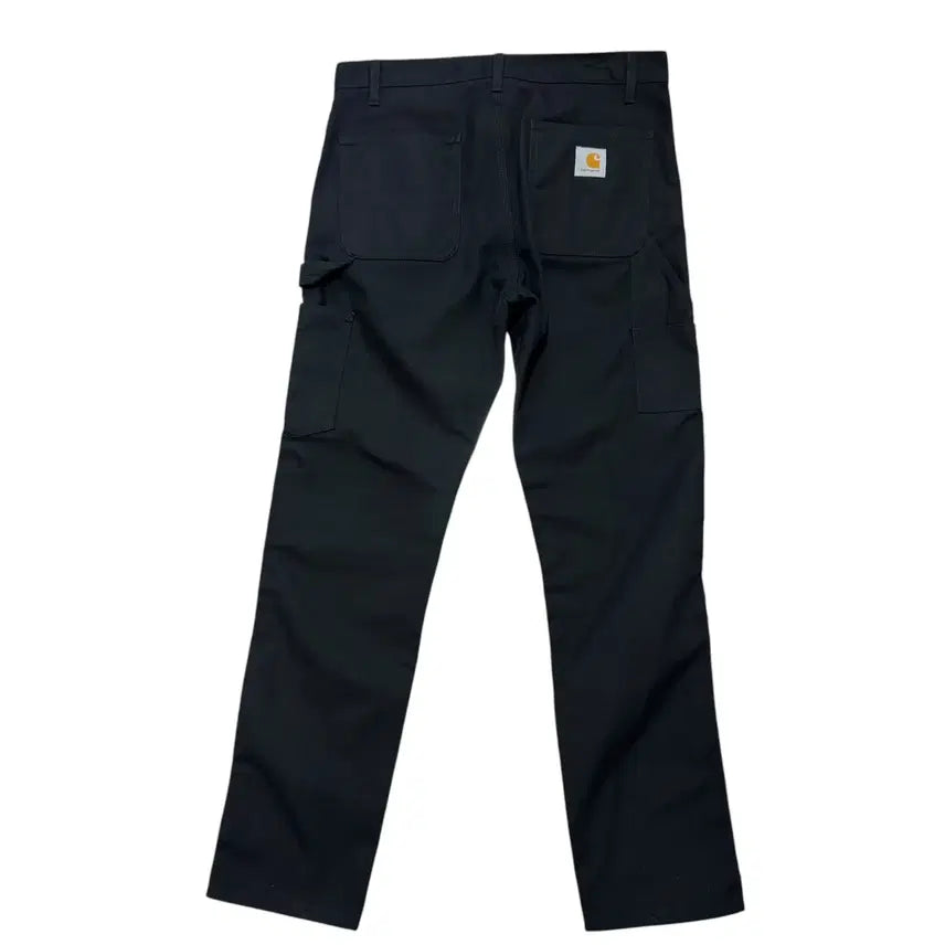 [BUNJANG] Carhartt WIP Black Double Knee Work Pants / 칼하트 WIP 블랙 더블니 워크팬츠