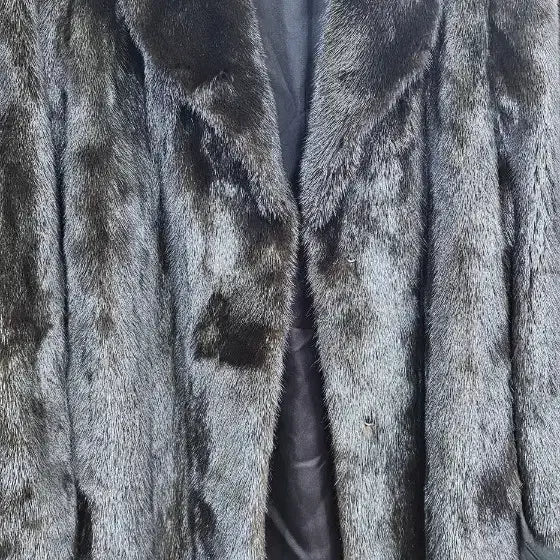 [BUNJANG] Jindo Blackglama Female Mink Coat / 진도 블 랙그라마 휘메일밍크코트