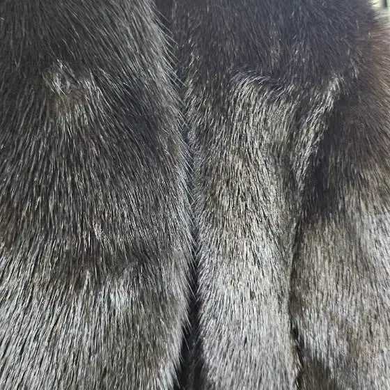[BUNJANG] Jindo Blackglama Female Mink Coat / 진도 블 랙그라마 휘메일밍크코트